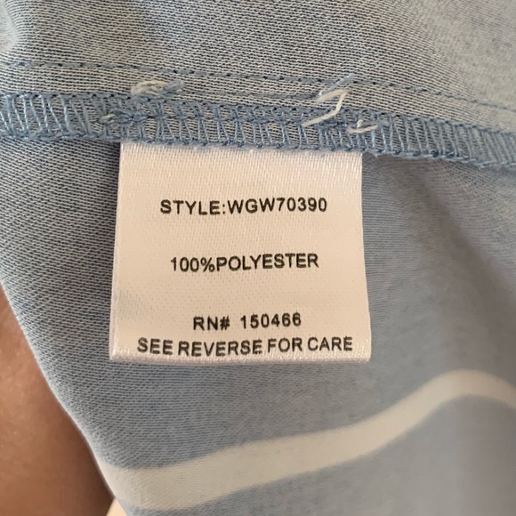 41 Hawthorn Blue and White Striped Sleeveless Dress. Size small, EUC. - Picture 4 of 4